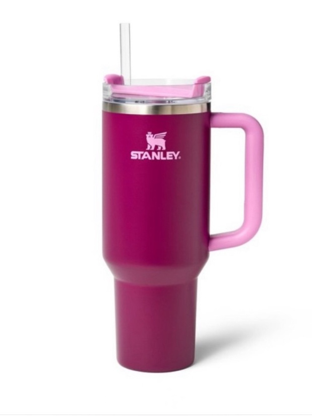 NWT 40 oz Stainless Steel Stanley in Limited Edition Rose bouquet Pink purple